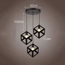 Modern Decorative Pendant Ceiling Lamp 3 Lights,E26,60W,110V
