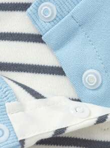 Balabala 嬰兒全身連身衣，舒適時尚的春裝