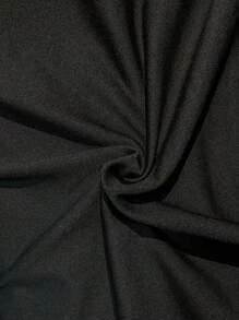 Graphic Printed Cropped T-Shirt, Y2K Spring And Summer Short-Sleeved Crop Top, Women's - 黑色 - 查看 5