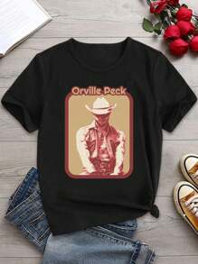 Orville Peck Lovers T-Shirt For Women Cute Trendy Graphic Tees