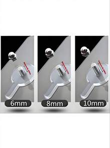 1-30 dụng cụ treo tranh tường không cần đinh, móc dán chắc chắn, vít vô hình, móc treo khung ảnh cưới, móc treo khăn phòng tắm không để lại dấu vết - Nhiều màu - Xem 2