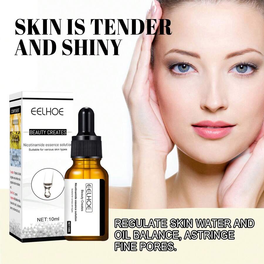 Pore Minimizing & Brightening Serum - Hydrating, Spot-Fading, Niacinamide-Infused Essence For Clear Skin - 無色 - 查看 1