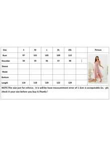 Mommy And Me Matching Dresses Womens Smocked Ruffle Sleeve  Flowy Swing Mini Dress Vacation Beach Family Matching Outfits - 泡泡糖粉 - 查看 6