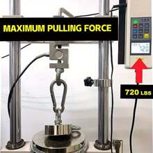 500kg 75mm Strong Magnet Fishing Metal Detector 10m Rope Double Side Neodymium - Silver - View 8