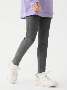 Balabala Leggings Estampados Para Niña, Pantalones Ligeros De Primavera