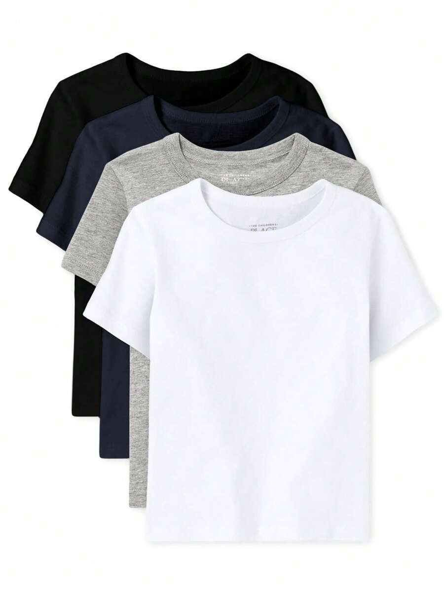 The Children's PLACE Baby Boys Tee Shirt 4-Pack - ĐA CLR - Xem 1