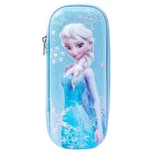 Disney Disney Princess Aisha Primary School Children's Children's Pencil Bag 3D Cute Girls' Stationery Box Large Capacity Creative Pencil Bag Pencil Case Back To School Season