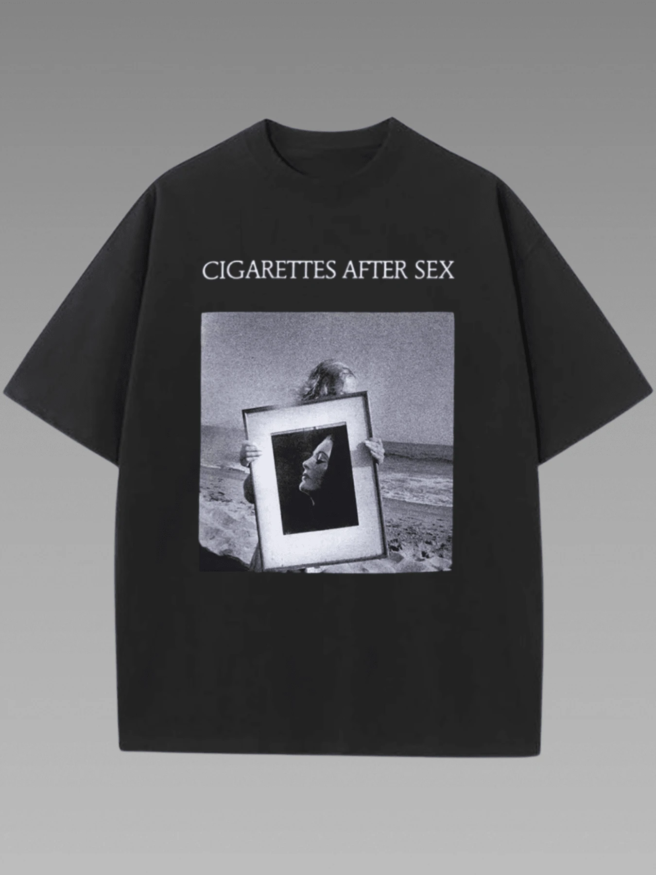 Payeah Cigarette Graphic Letter Print Women's Casual Cotton Fashion Ladies Clothing 1 Pcs 220g Heavy Cotton T Shirt