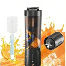 1 件可充电便携式无线电动搅拌机冰沙杯，适用于健身房、旅行、运动营养 - 彩色 - 查看 13