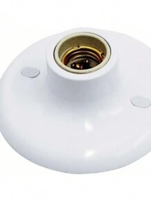 Plafonier Plafon Redondo Soquete E27 Porcelana 100w