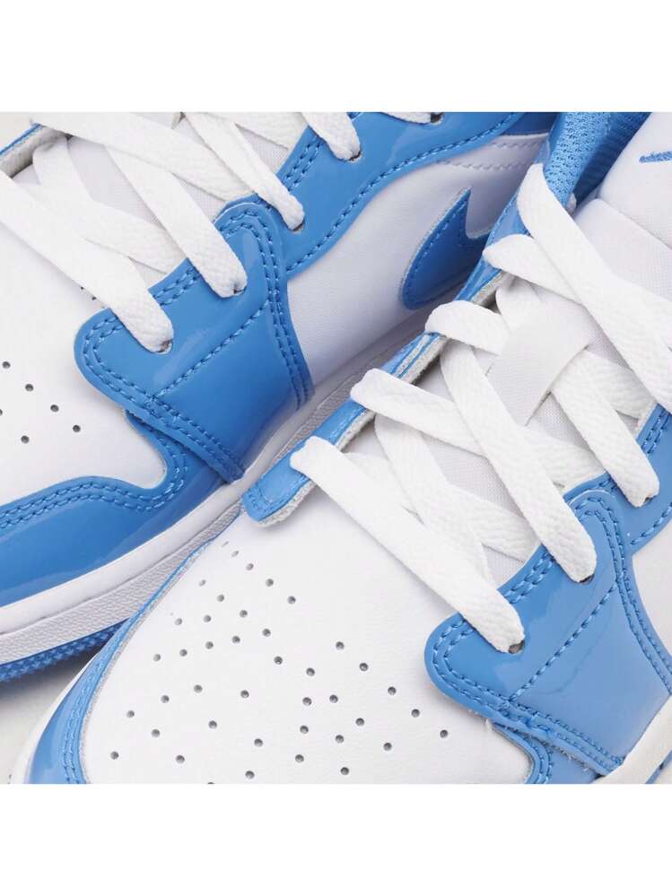 Nike Air Jordan 1 Low SE Legend Blue Patent FZ3929-114 GS