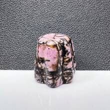 1pc Natural Crystal Incense Holder Carving Collectibles Of Colorful Gifts And Desktop Decoration For Home Interior Space Sculpture Shelf Accents Ornament For Home Office Decor