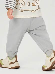 Balabala Baby ontspannen joggingbroek, lente casual broek voor jongens en meisjes