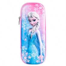 Disney Disney Princess Aisha Primary School Children's Children's Pencil Bag 3D Cute Girls' Stationery Box Large Capacity Creative Pencil Bag Pencil Case Back To School Season