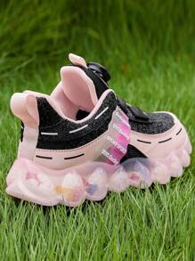 Kids Running Shoes, Sports Shoes For Boys And Girls, Casual Sneakers - Pink - View 5