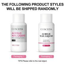 coscelia 42 PIEZAS Kit de uñas acrílicas - 8G de polvo acrílico blanco rosa claro y 30ML de líquido acrílico para sistema de uñas, 24 PIEZAS de decoración de uñas con purpurina, pegamento para uñas, aceite para cutículas, set de suministros para extensión o tallado de uñas acrílicas - 5 PIEZAS de pinceles de arte de uñas, 50 PIEZAS de puntas de uñas postizas blancas y transparentes para mujeres para manualidades de arte de uñas, regalo para salón