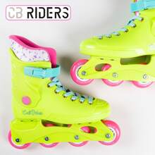 Color Baby Neon Yellow Inline Skates Size 36-37 - Multicolor - View 5