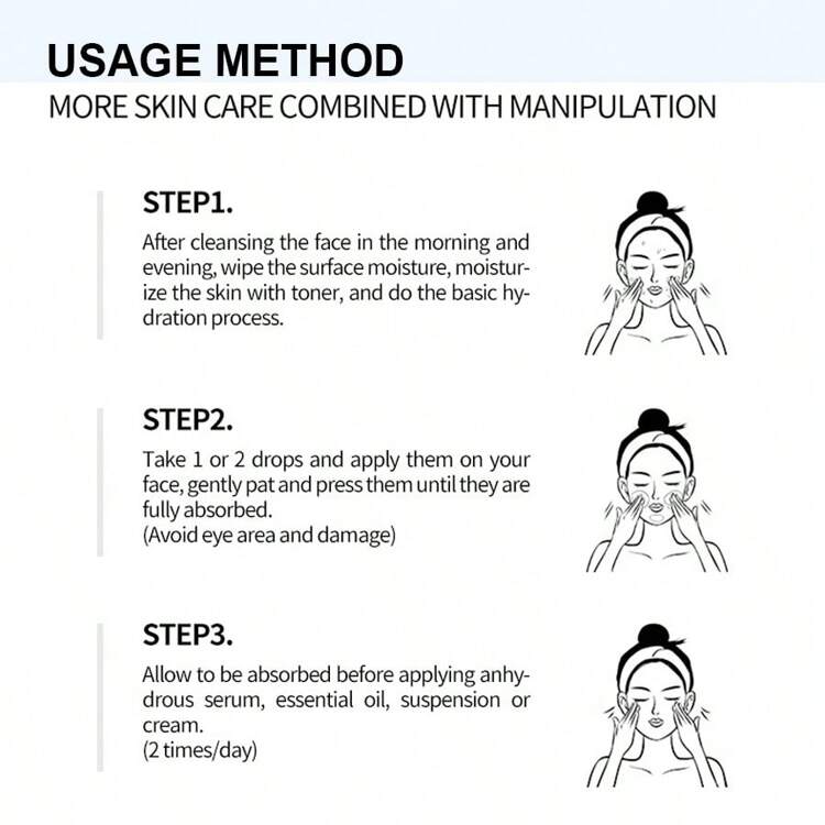 30 ml/1 fl oz Sérum facial revitalisant au ginseng, bave d'escargot, hydratant, estompant les taches, essence faciale nourrissante en profondeur, convient aux hommes et aux femmes, utilisation jour et nuit, soins de la peau - Ginseng - Voir 8