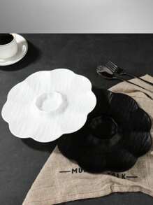 PP Plastic Rectangular Plate, Home Snack Plate, Creative Appetizer Tray, Japanese Sushi Serving Platter - Multicolor - View 3