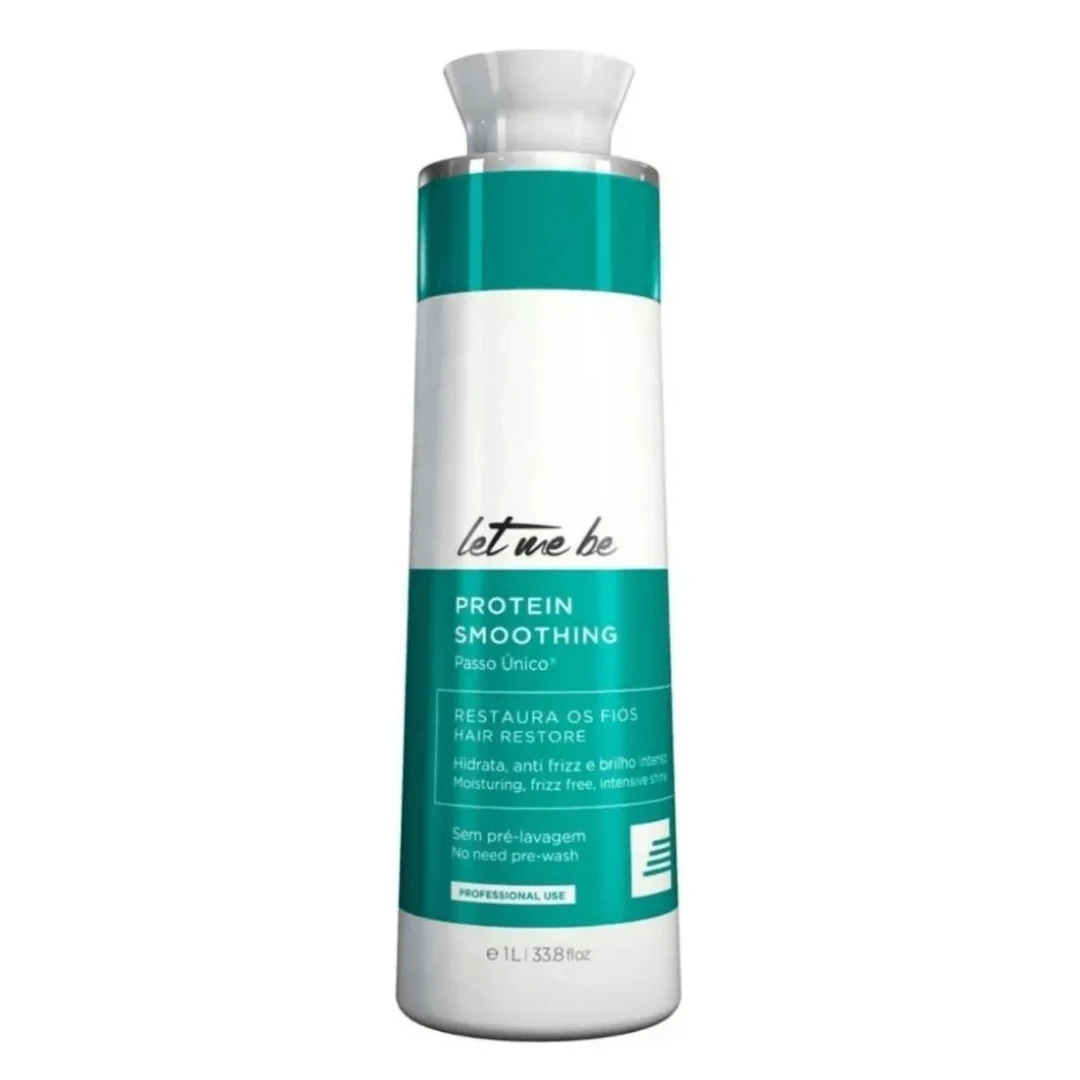 Formaldehyde-Free Straightening One-Step Let Me Be 1000ml Prosalon - White - View 1
