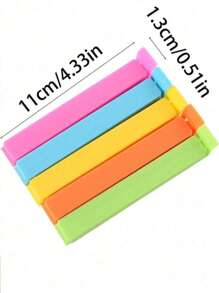 20 Piece Food Storage Bag Plastic Chip Clip, Bag Clip Sealing Machine, Fresh-Keeping Bag Clip, Reusable Sealing Clip, Moisture-Proof And Dustproof, Fresh-Keeping Kitchen Storage Bag