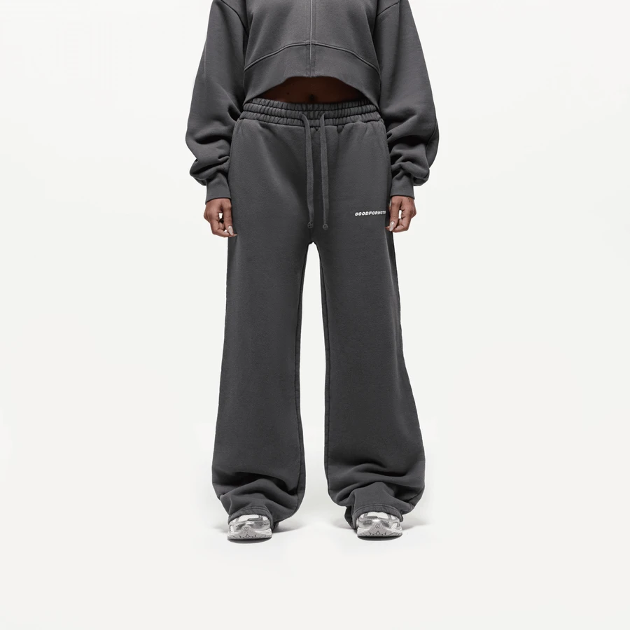 Good for Nothing Vintage Grey Sweatpants - Vintage Grey - View 1