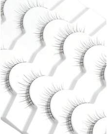 Natural Lashes Short Lashes Natural Eyelashes Natural Look False Eyelashes Wispy Lashes For Samll Eyes Fake Eyelashes 10 Pairs 10mm Bluebell