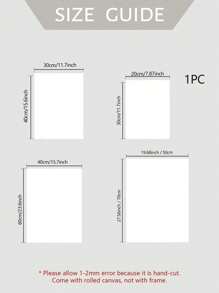 1 件，无框帆布墙艺术印刷品 - 励志“把我扔给狼群，我会回来领导狼群”成人励志名言海报 - 家庭和办公室装饰