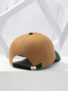 1 buc șapcă de baseball cu broderie cu litere colorate de epocă, șapcă cu coroană moale, reglabilă, snapback, versatilă pentru primăvară/vară