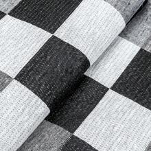Jacquard Rug 2.00 M X 1.40 M Non-Slip Geometric Living Room Office Bedroom - Black Pixel - View 4