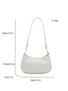 Vintage Leopard Print Underarm Shoulder Bag, Fashion Casual Baguette Bag, Fashion Multi-Purpose Women's Daily Use Bag, Elegant Mature Handbag