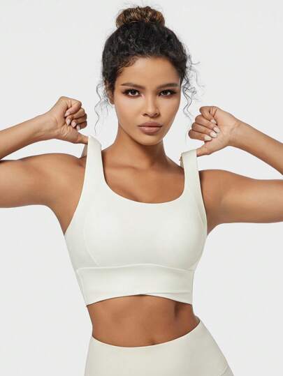 Yoga Tank Tops Breathable Sports BH Shockproof Gathered Function Giving You Beautiful Back Shape Workout Gym Top view 9