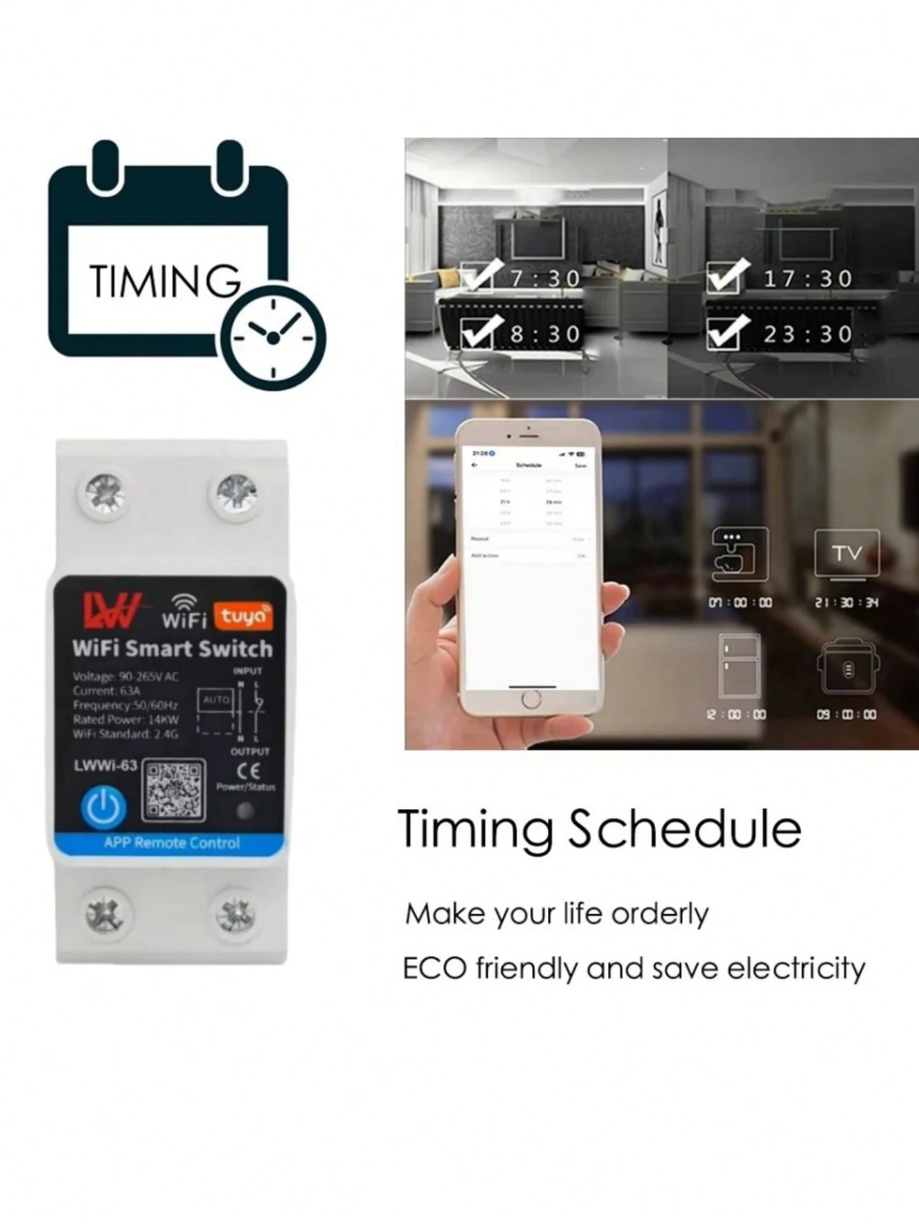 Interruttore di trasferimento, 1pc 220V 63A 3P Mini interruttore automatico di trasferimento automatico a doppia alimentazione intelligente per edifici per uffici