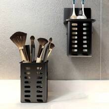 2 件免钻孔壁挂式浴室收纳架 - 小物件和工具节省空间收纳架，适用于马桶、淋浴、水槽、淋浴架 - 彩色 - 查看 2