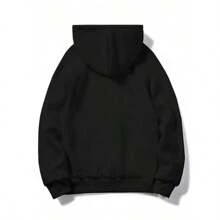 M Arvel Deadpool & Wolverine Dogpool Carpool Doodle Pullover Hoodie - 黑色 - 查看 2
