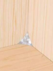 6 Packs 10 Packs For Table Drawers Cabinet Drawers Wardrobe Drawers Furniture Silicone Transparent Triangle Dust Corner/Crystal Corner/Triangle Sticker - Multicolor - View 5