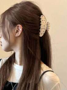 1 presilha de cabelo elegante de acetato com strass floral roxo, acessórios de cabelo minimalistas retrô, versáteis para penteados diários, rabos de cavalo, coques, presente de moda sofisticado para amigos, garra de cabelo, presilhas de garra, presilha de mandíbula de cabelo, clutch de cabelo, acessórios de Halloween, acessórios de férias