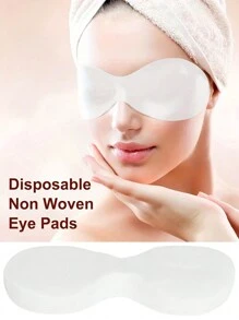 100 片/包一次性无纺布干眼膜垫，温和舒缓眼贴，适用于水疗和个人护理，白色，温和舒缓一次性眼膜垫，无纺布，适用于水疗和个人护理 - 彩色 - 查看 3