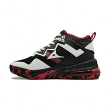 Pirma Tennis Shoes For Boston Basketball - BLACK aND RED - View 5