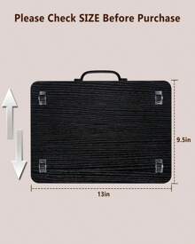 Appliance Slider, Sliding Tray For Coffee Maker, Coffee Pot Slider Tray For Countertop, Kitchen Appliance Rolling Tray With Rubber Wheels, Medium - Wide, Black (13" X 9.5") - Black - View 2