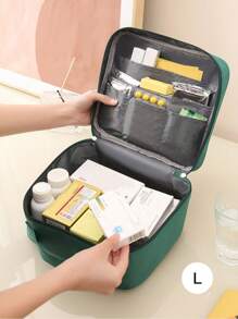 Medical Bag Portable Travel First Aid Kit Waterproof Large Capacity Medicine Storage Organizer Emergency Bag Camping Emergency Kit Bag Medicine Bag - Green - View 5