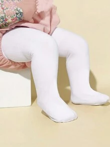 3pcs Baby Girls And Children's Tights, Microfiber Tights For All Season,Outdoor Activity Or Wear To School, Wearable For Performances Kids Tight,Multiple Colors