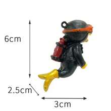 1PC Fish Tanks Aquarium Decoration, Diver Aquarium Decoration, Aquarium Accessories Fish Playmate For Fish Tank Suitable For All Kinds Of Fish Tanks Swimming Pool