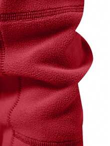 Men's Simple Casual Stand Collar Half-Zip Sweatshirt - Rusty Rose - View 4