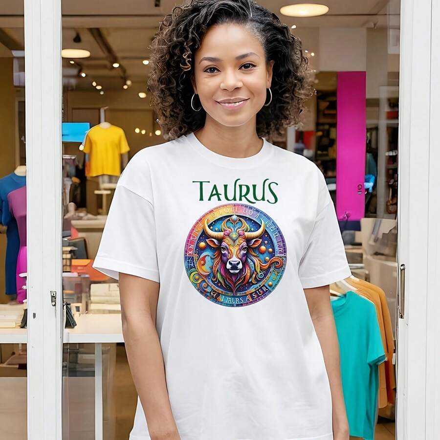 Taurus Zodiac T-Shirt, Astrology Zodiac Tee
