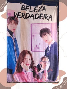 FRAZADA TELA POLAR PARA VIAJERO INDIVIDUAL SUEVE - Beis - Ver 3