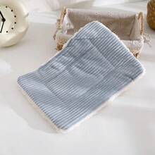 Warm Autumn Winter Solid Fleece Bed Soft Lint Sleep Mat Nest  Plush Mat Bed For Small Animal Hedgehog Hamster Rabbit Bird Mats