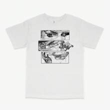 S Bizarre Adventure Part 7 Steel Ball Run T Shirt - 白色 - 查看 1