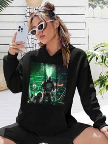 Triple H Big Size Women Hoodie Women's Sweatwomen Hoodies King Of Kings The Game Combat Sports Pro Wrestling - Black - View 1