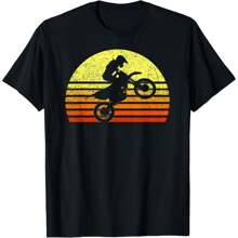 Motocross Dirt Bike Tee Off Road Motorcycle Rally Retro T-Shirt